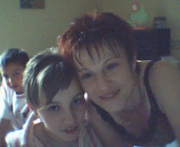 moi ma maman et mon couz derriere